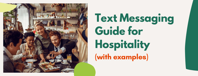 Text messaging for hospitality