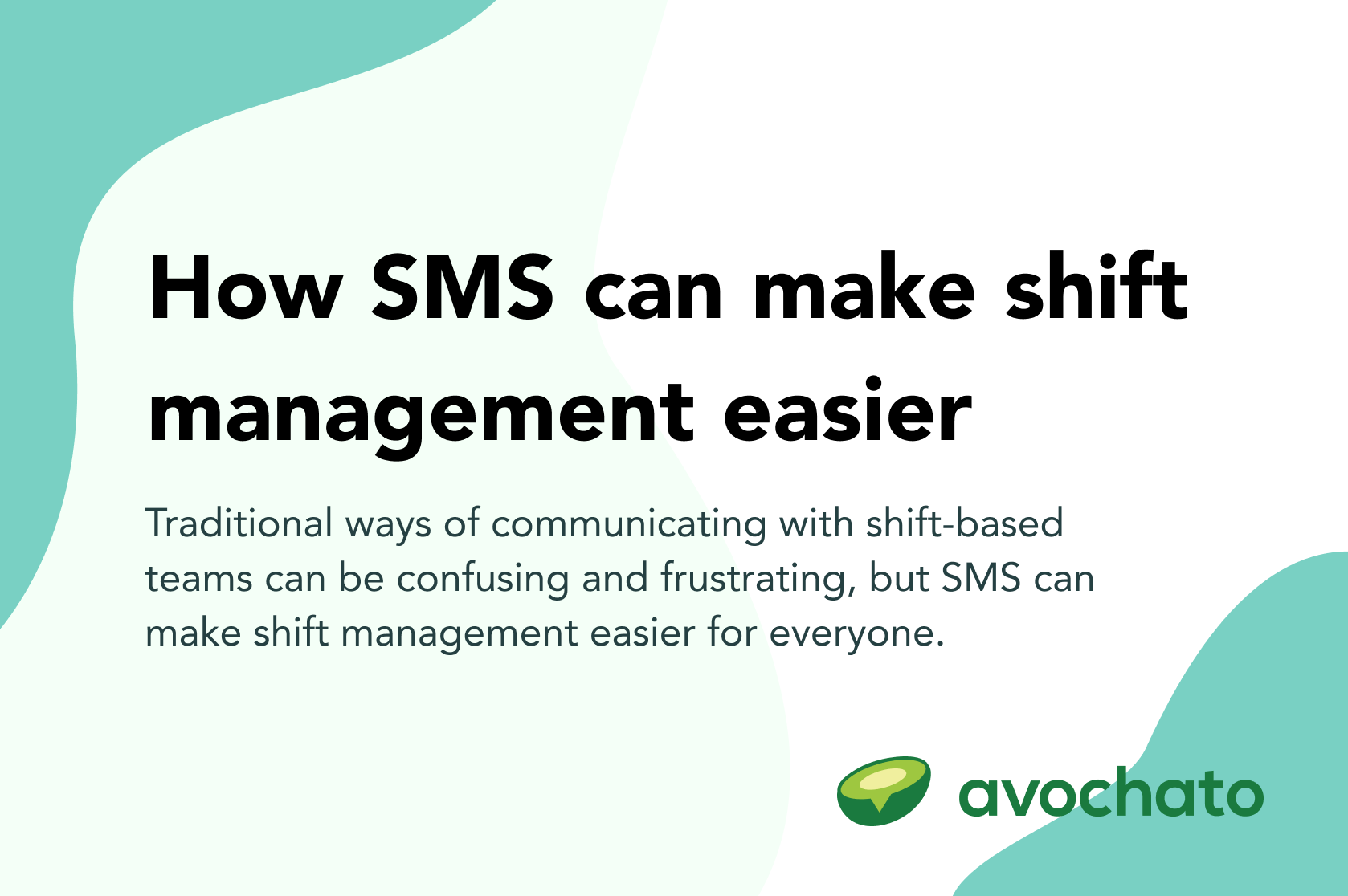 text messaging for shift management